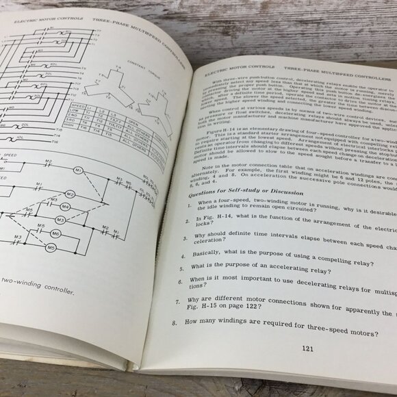 Electric Motor Control By Walter N. Alerich 1965 Softcover 10.25"x7.75" Vintage - Picture 8 of 9